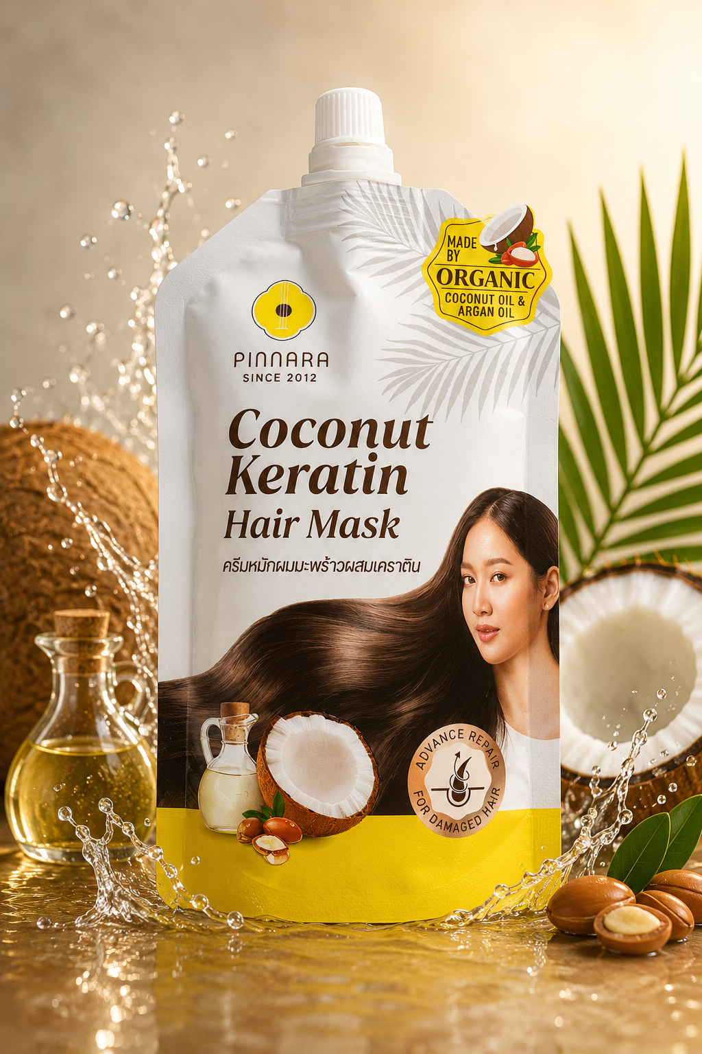 Pinnara Coconut Keratin Hair Mask