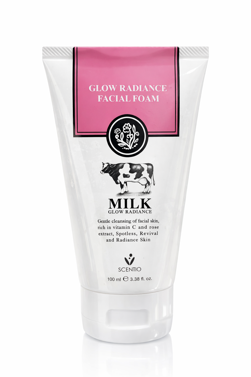 SCENTIO Milk Glow Radiance Facial Foam